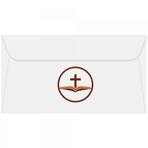 Envelope tipo dizimo Personalizado Oficio 75g 114X229MM 4x0   